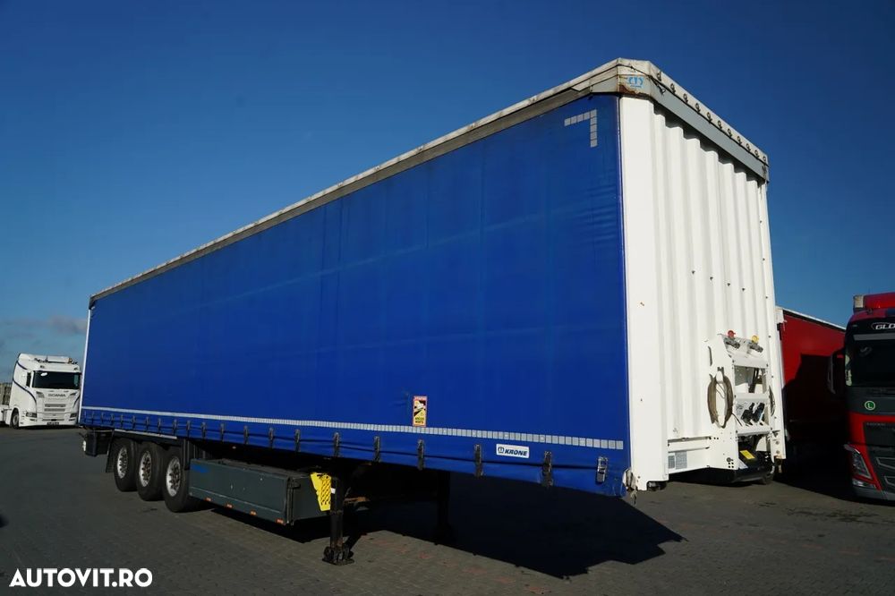 Krone CORTINĂ / STANDARD / COȘ PENTRU PALEȚI / AXĂ RIDICATĂ / SAF - 2