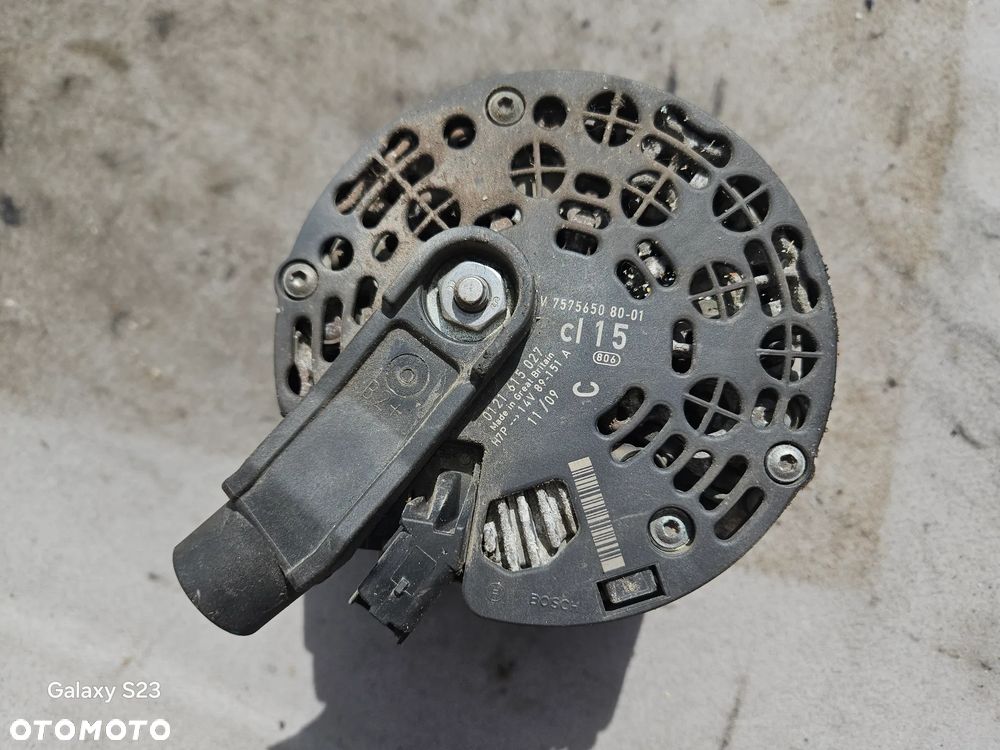 Alternator Peugeot 5008 I 1,6 16V 88kW 120KM 2010r Bosch - 5