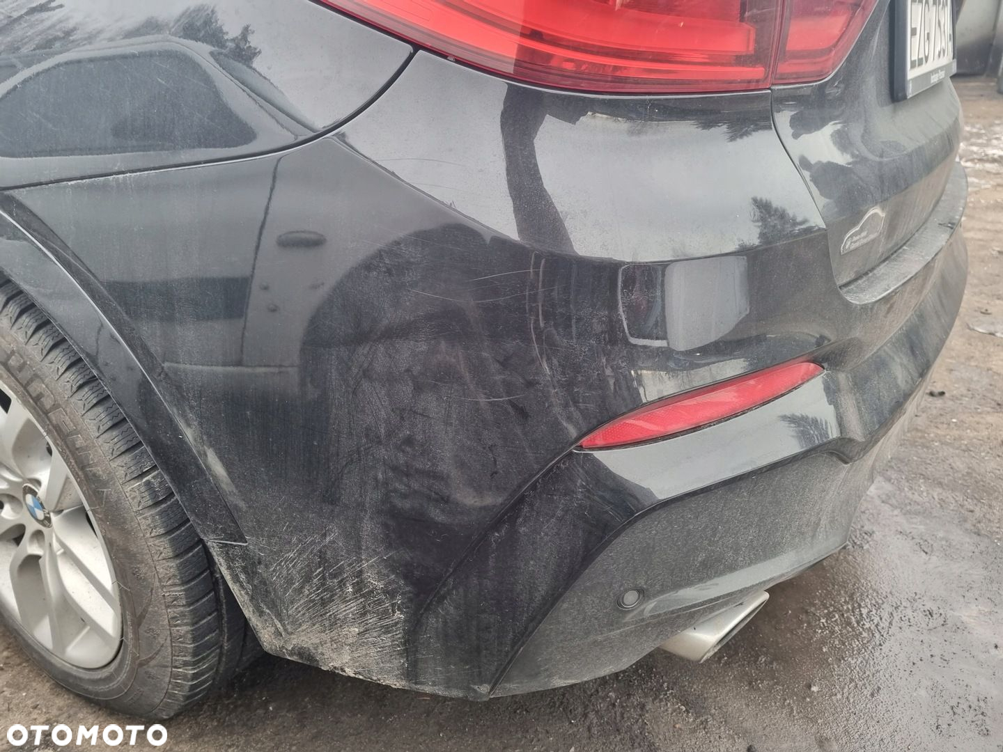 BMW X4 F26 M-PAKIET 14- ZDERZAK TYŁ KOMPLETNY PDC * - 3