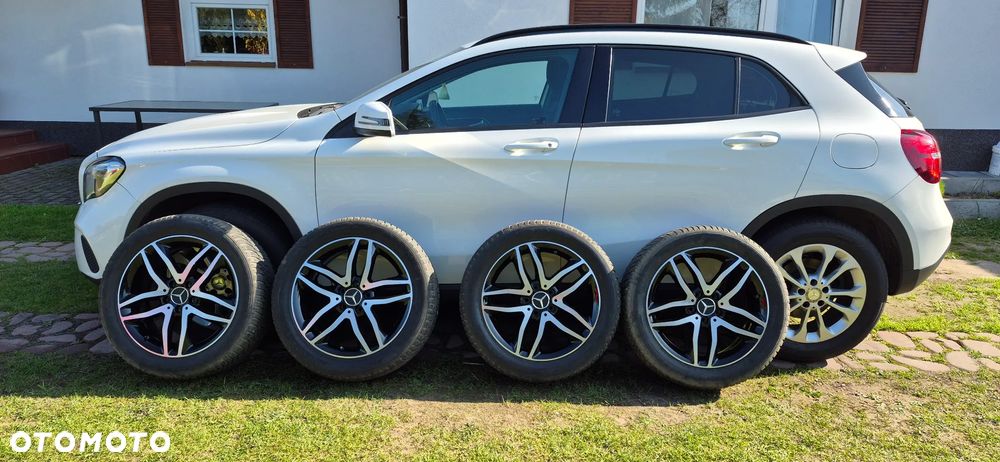 Koła felgi opony mercedes GLA czujniki TPMS 235/50R18 5x112 - 3