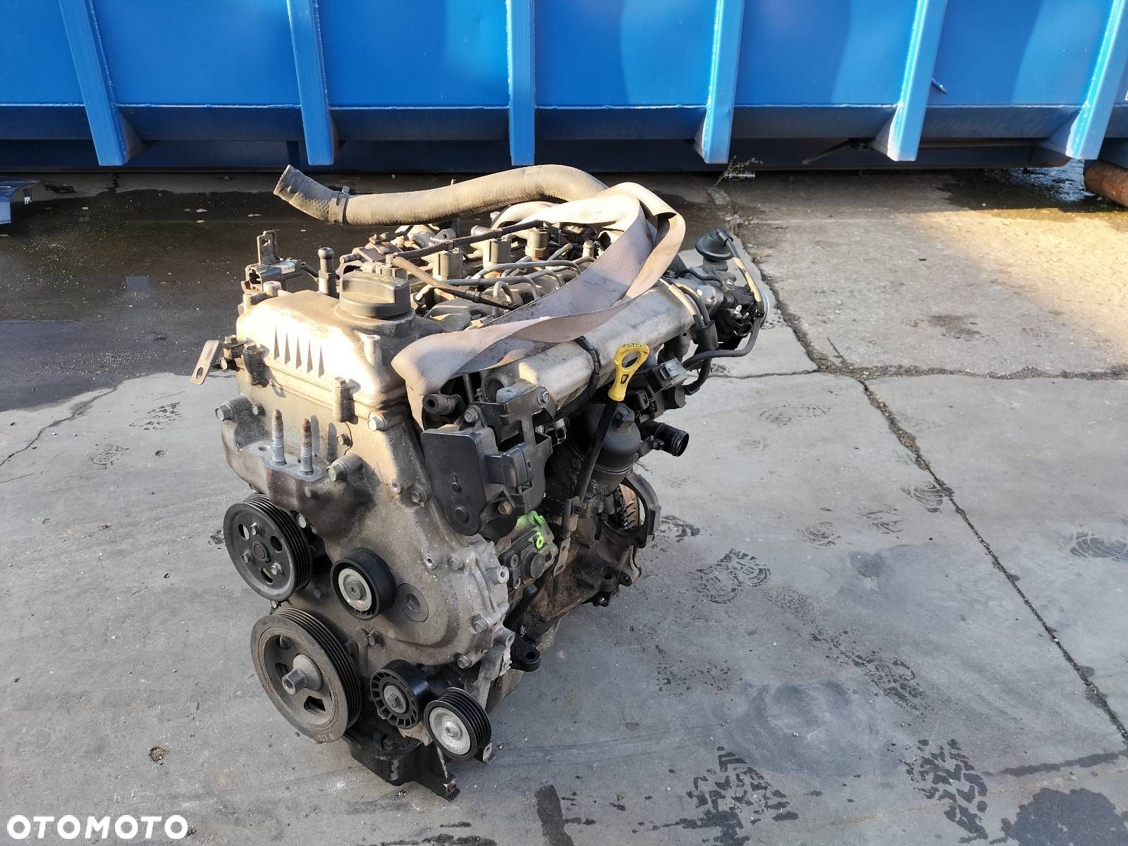 SILNIK DIESEL + POMPA WTRYSKI TURBO CEED I 1.6 CRDI D4FB 33100-2A420 - 1