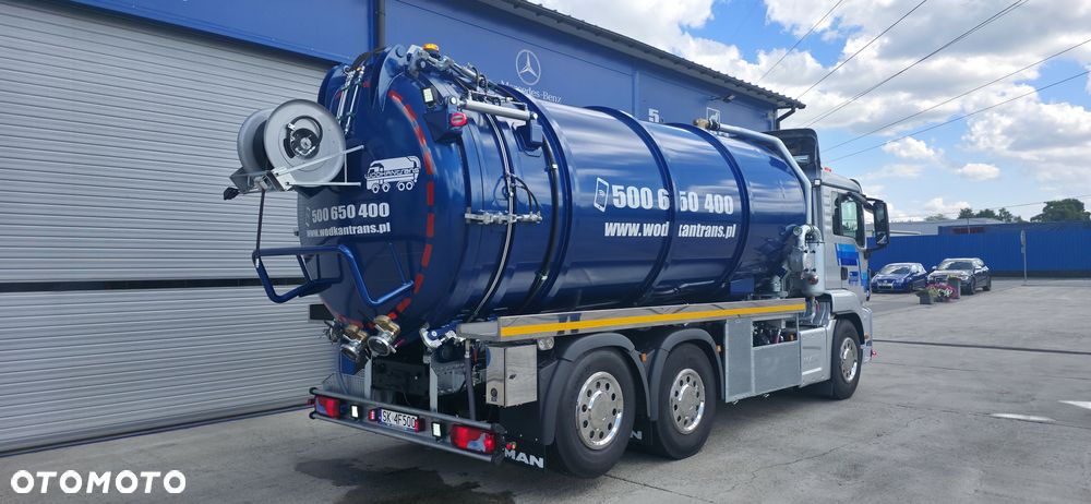 MAN TGS 26.460 asenizacyjny wuko cysterna zabudowa 2025r 18+2m3 - 11