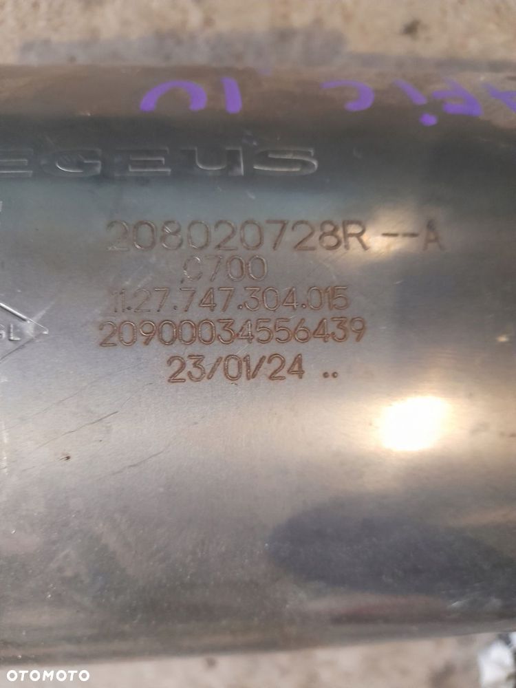 tłumik katalizator dpf renault trafic iv 2.0 dci - 3
