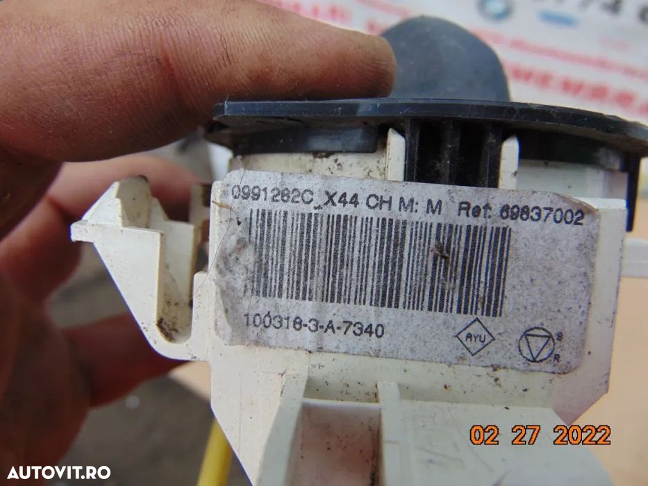 Comenzi aer caldura Renault twingo 2 comenzi aer caldura twingo 2007-2 - 3