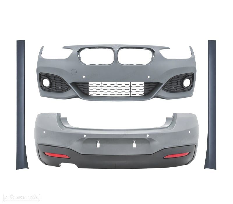 KIT CARROÇARIA BMW F20 LCI 15-19 LOOK M PDC - 5