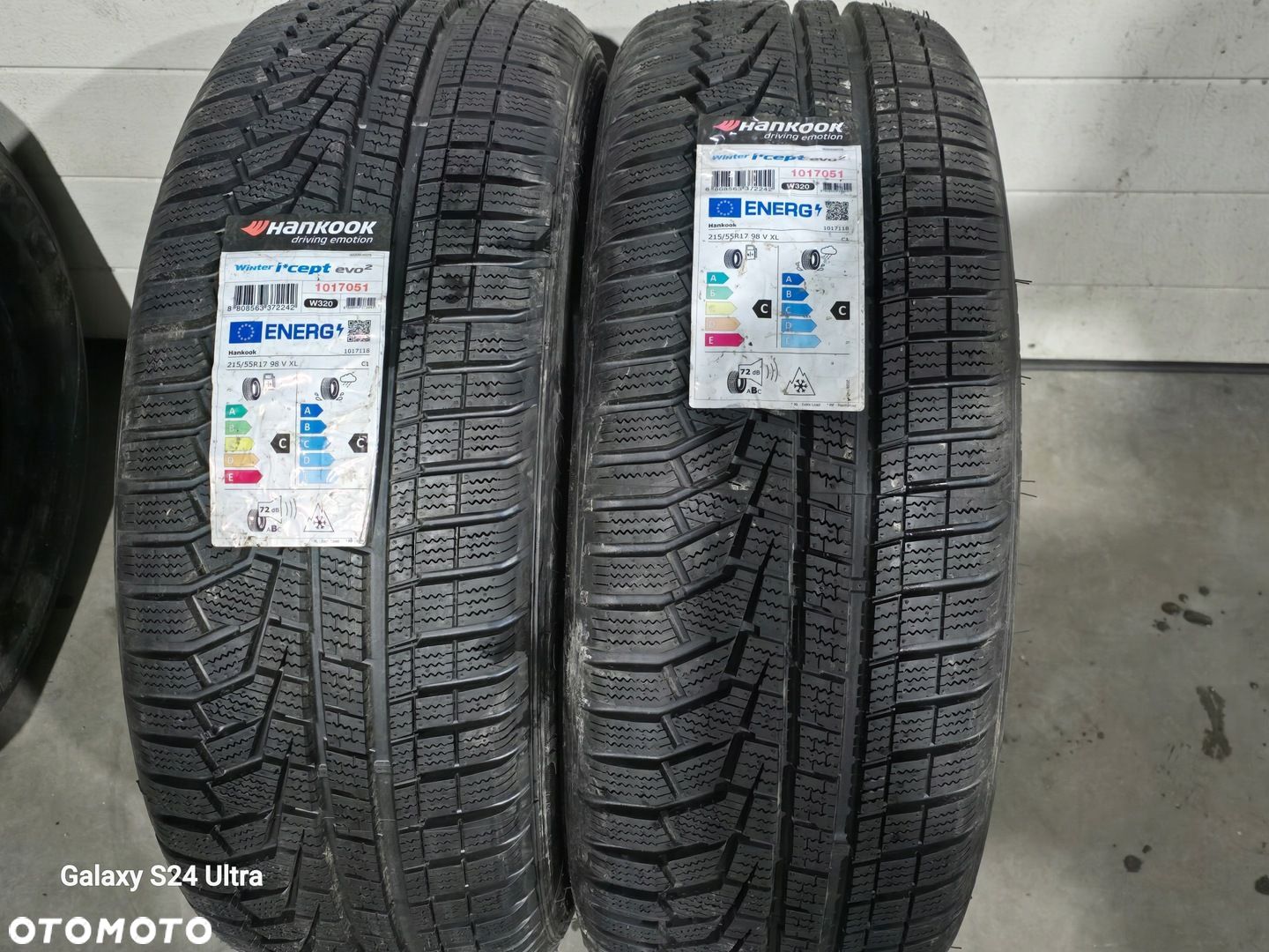 HANKOOK WINTER ICEPT EVO 2 215/55R17 98V XL 2x NOWE 21r - 1