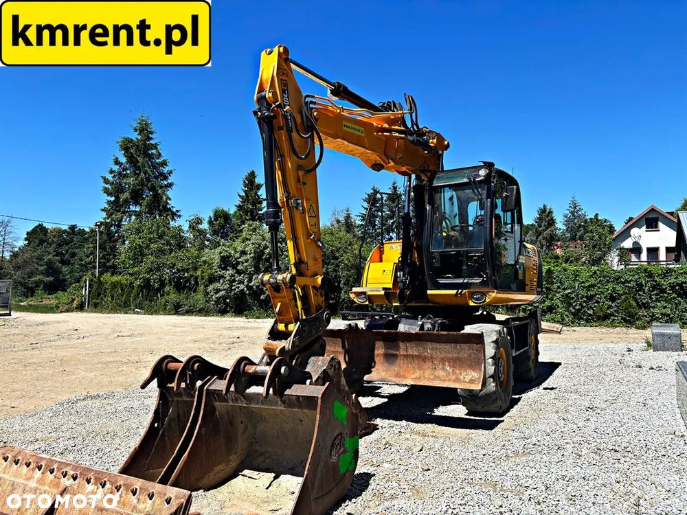 JCB JS 145 WTT4 I KOPARKA KOŁOWA 2016R. | S 130 160 313 315 CAT KOMATSU PW 140 - 13