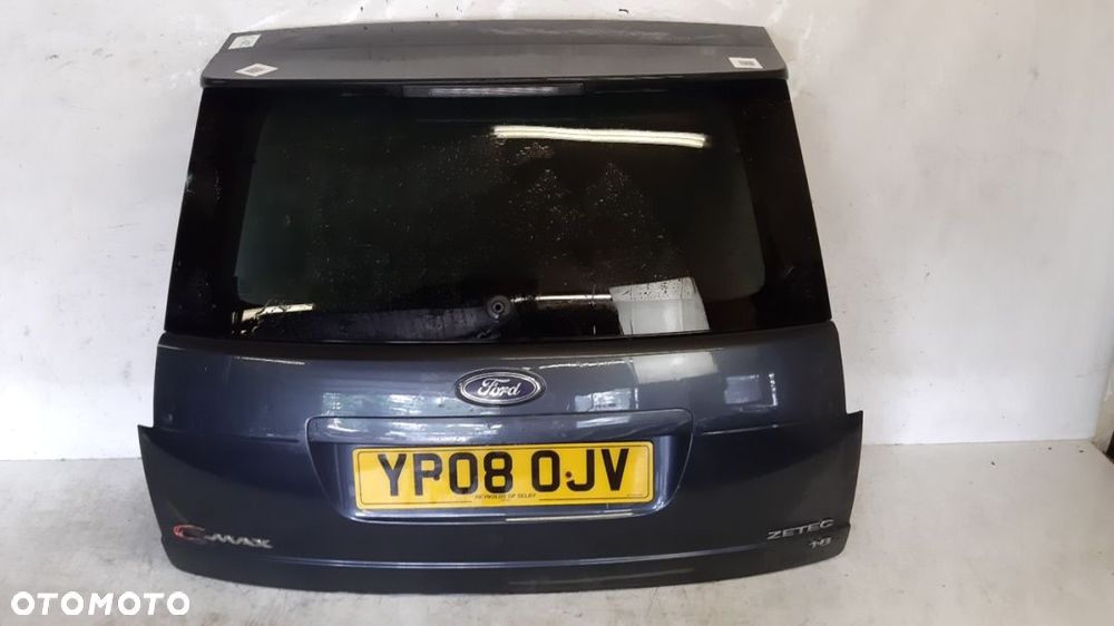 # KLAPA TYŁ TYLNA BAGAŻNIKA FORD C-MAX H4 SZARY - 1