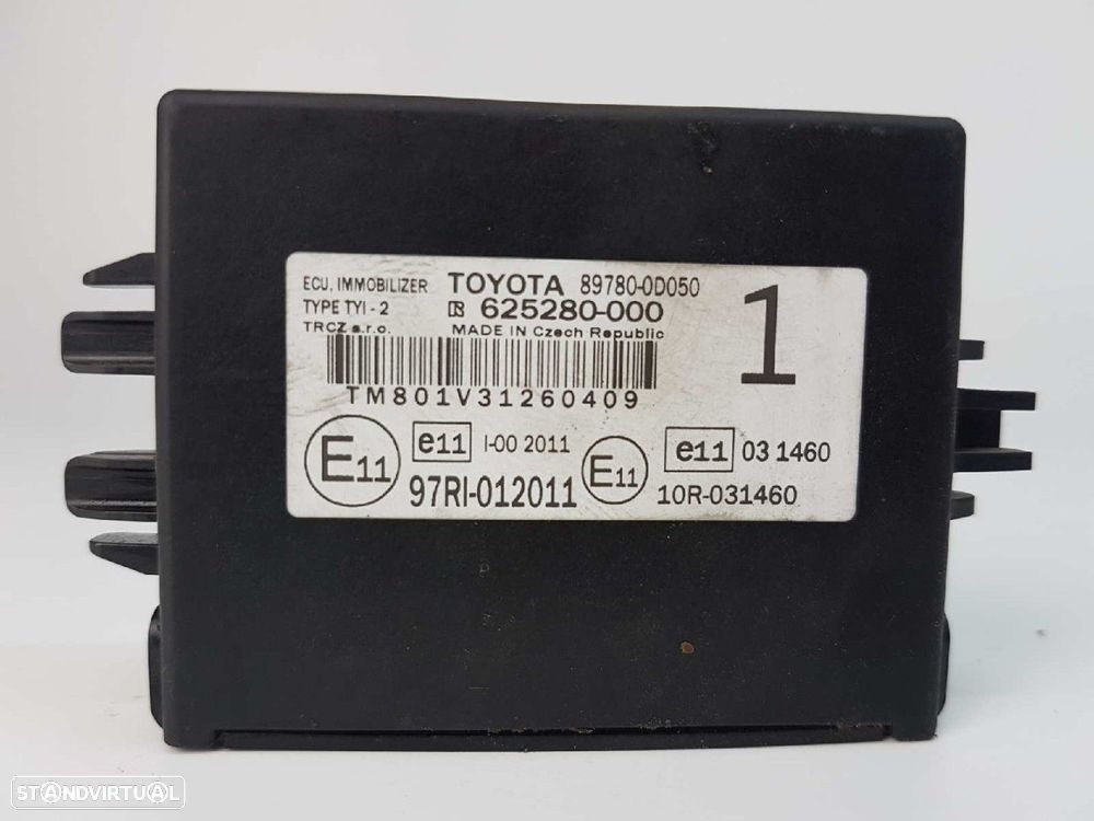 CENTRALINA DO IMOBILIZADOR TOYOTA YARIS ACTIVE - 1
