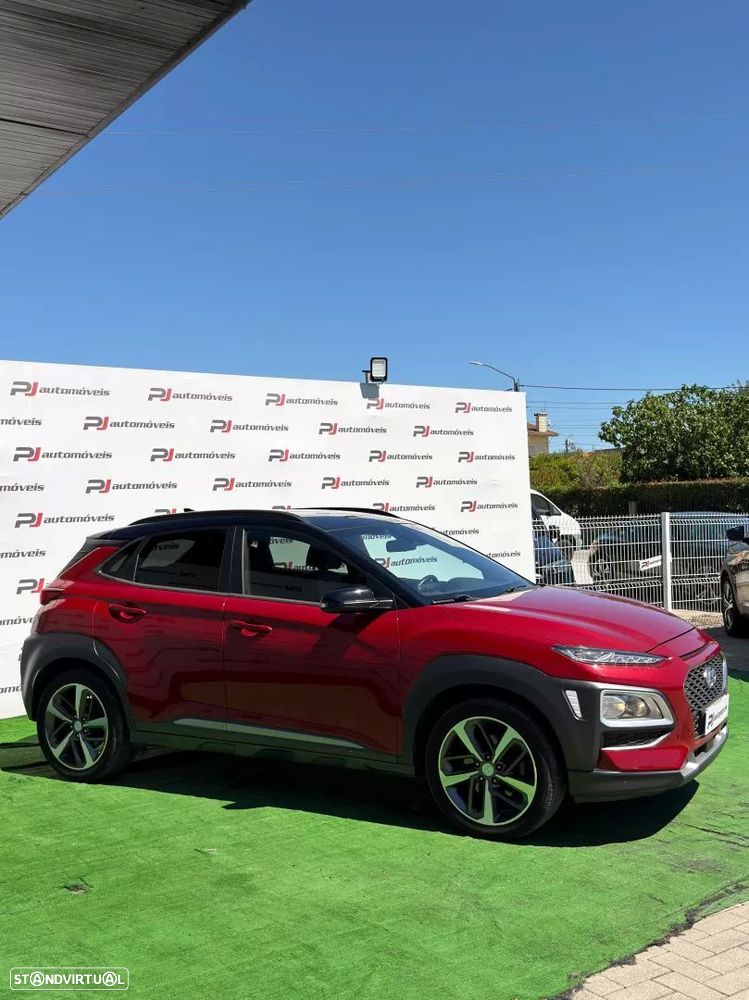 Hyundai Kauai 1.0 T-GDi Premium Pele/Tec.Vermelho - 5