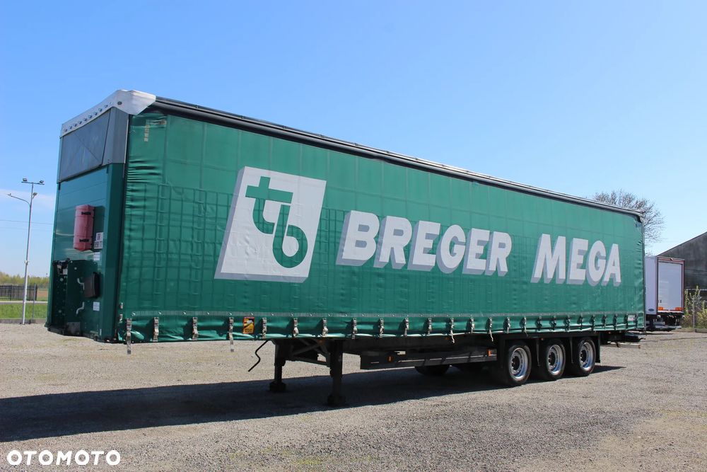 Schmitz Cargobull FIRANKA  /OSIE SCHMITZ /MEGA / DACH PODNOSZONY/ RAMA OCYNK /SERWIS FR / IDEALNY STAN / - 4