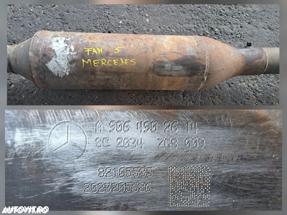 Catalizator filtru particule DPF Original Mercedes Sprinter W906 2006-2018 EURO 6 - 6