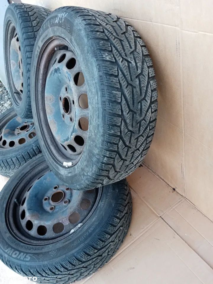 Felgi stalowe z oponami 6,5J X 16 H2 ET50  Audi A3 8P SRD 163902 DE - 5