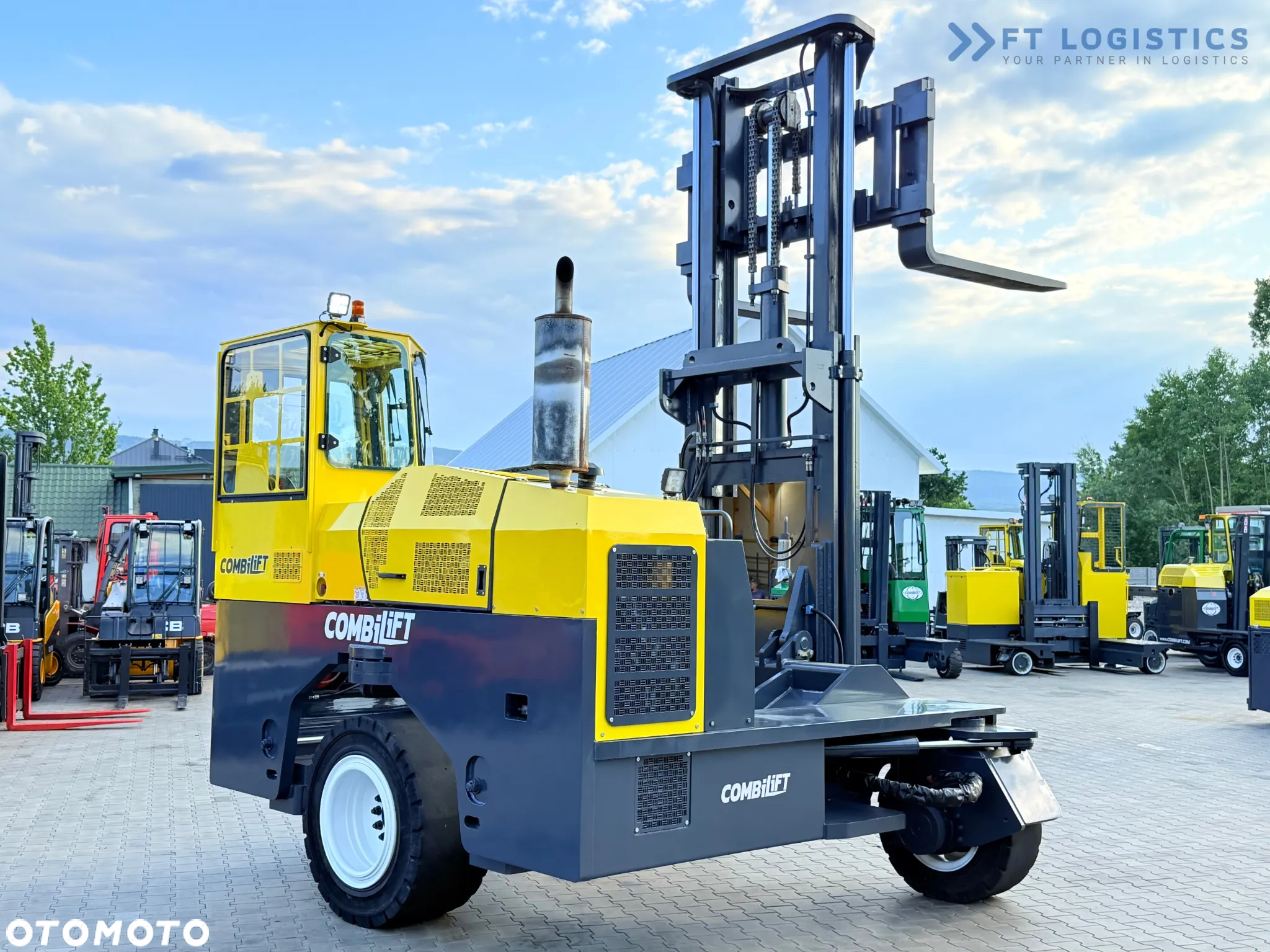 Combilift C14000 / GAS LPG / DUPLEX 3600MM / WOLNY SKOK / POZYCJONER / WIDŁY 1500MM / JAK NOWY - 36