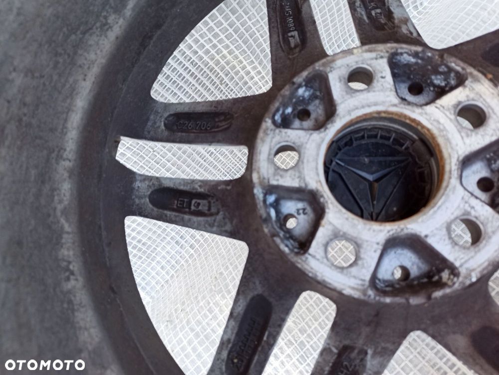 MERCEDES C W205 KOŁA ZIMA ZIMOWE FELGI 205/60R16 5x112 ET48 7Jx16 OPONY - 14