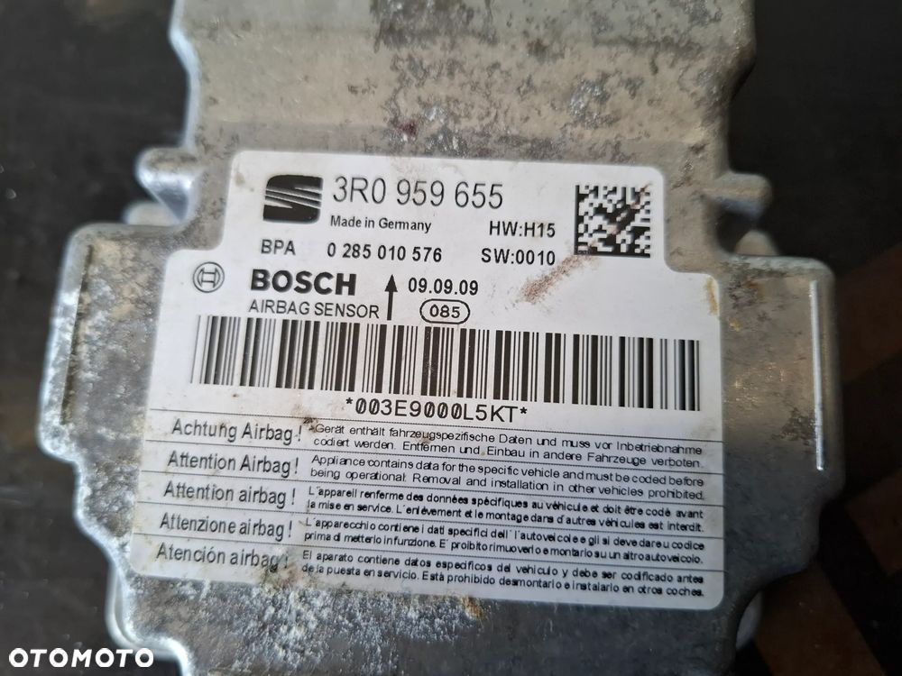 Deska Konsola Kokpit Air-Bag Komplet Seat Exeo 3R1857003A - 23