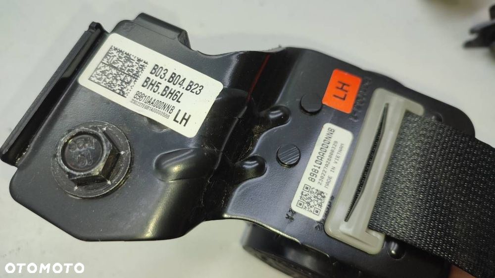 PASY BEZPIECZEŃSTWA TYŁ KOMPLET KANAPY LEWY PRAWY HYUNDAI ELANTRA VII - 4