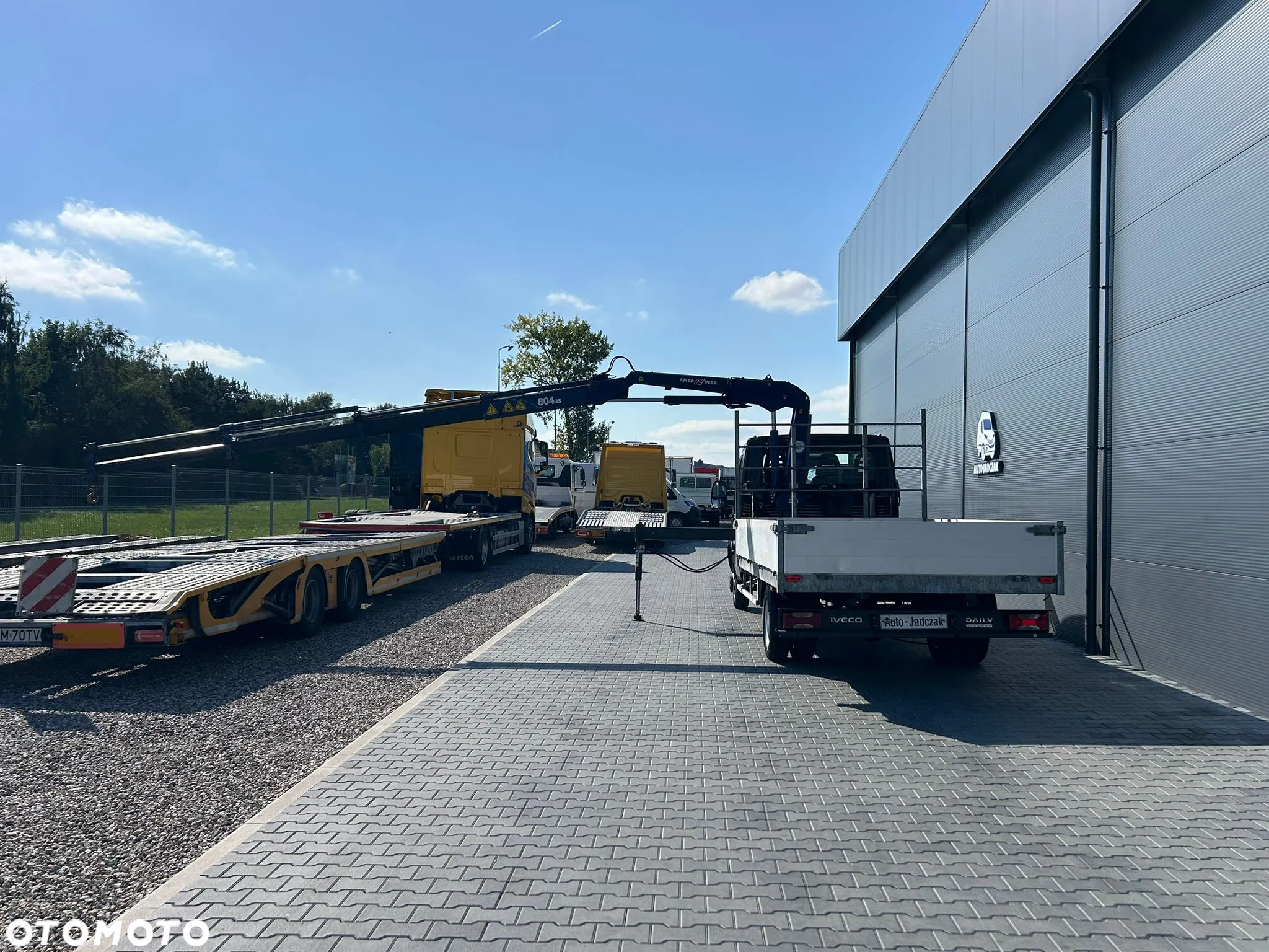 Iveco Daily 50C15 35C15 3.0 HPI żuraw HDS Amco Veba 804 3S SKRZYNIA 3,85m **Super stan**2011R** - 3