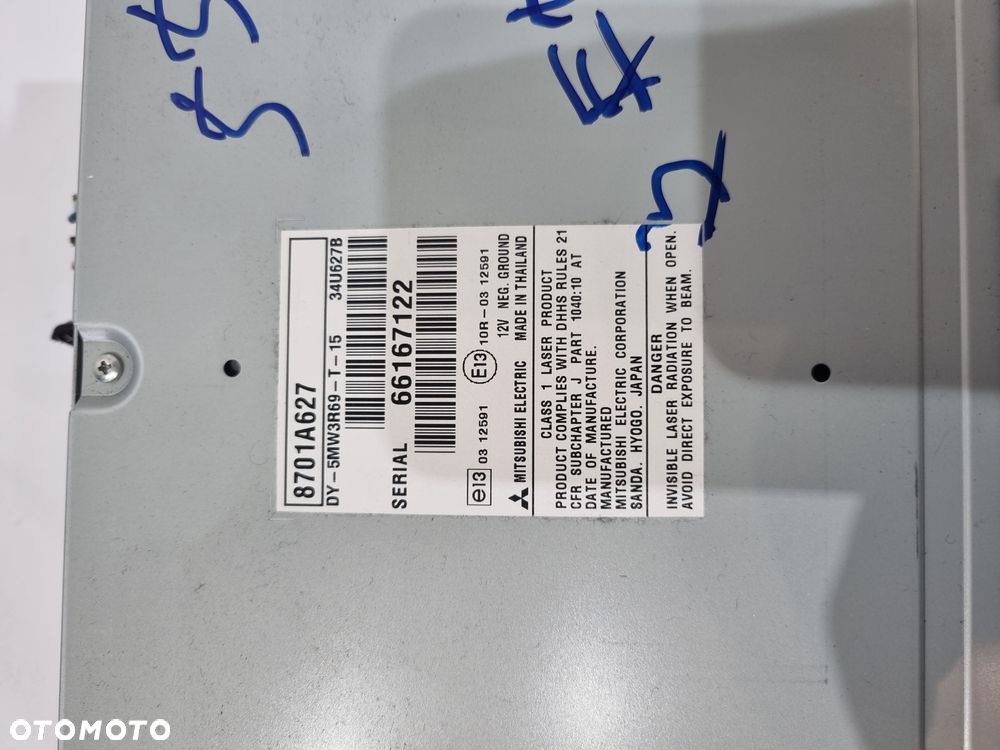MITSUBISHI ASX RADIO NAWIGACJA 8701A627 - 6
