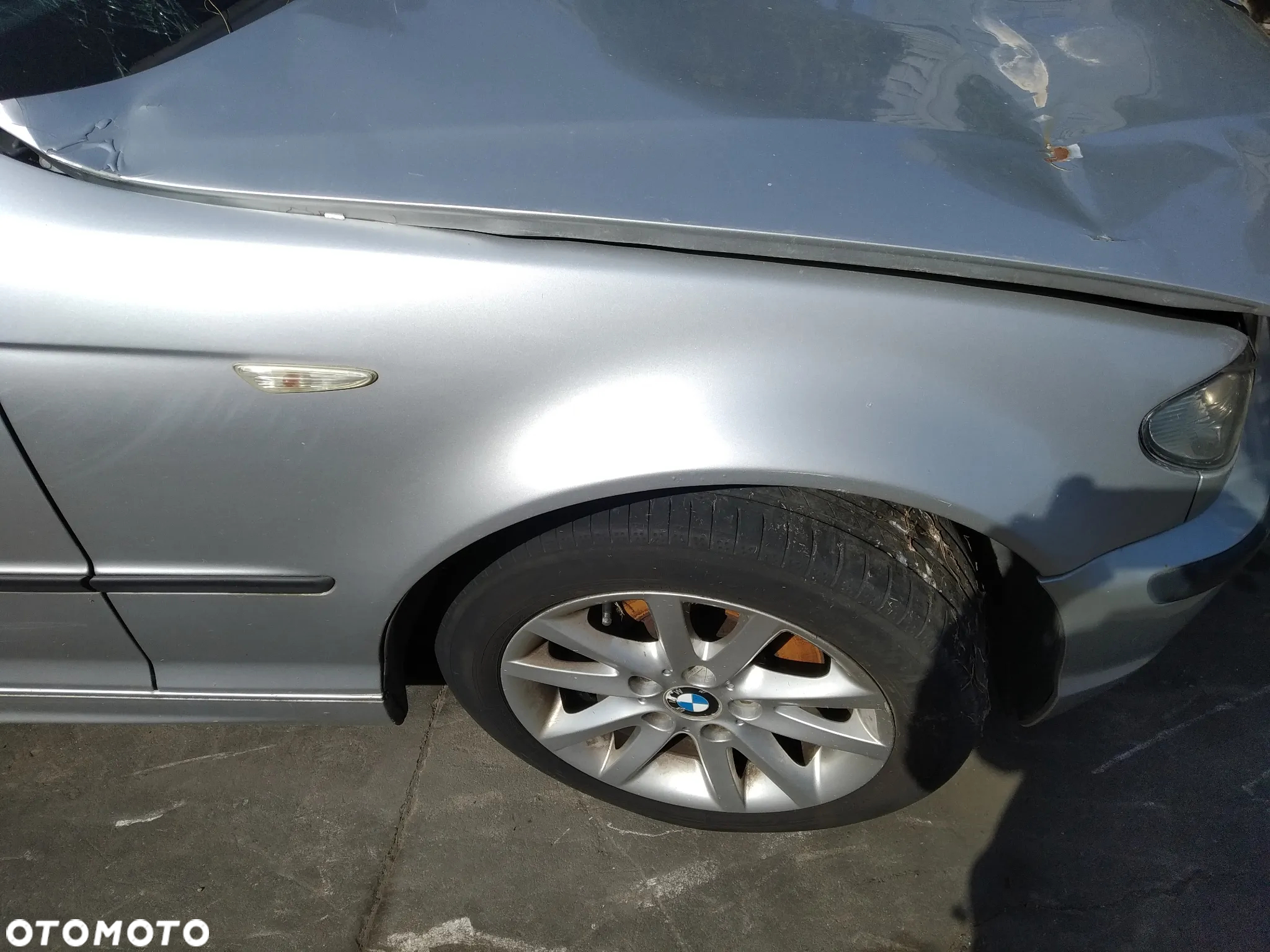 BMW E46 LIFT 318D 01-05 ZDERZAK TYL TYLNI TITANSILBER 354/7 - 12