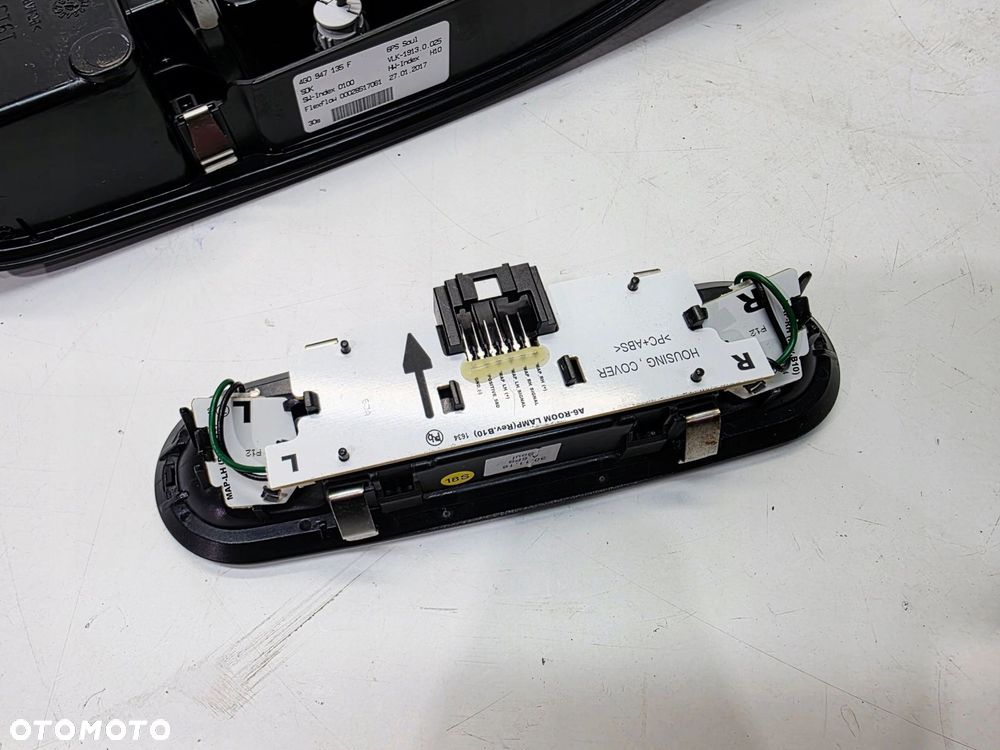 LAMPKA OŚWIETLENIE KABINY LED AMBIENTE AUDI A6 C7 4G0947111A 4G0947135F 6PS - 9