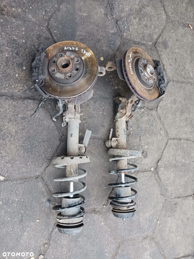 Opel Astra II G 1.7 DTI 2.0 diesel Mcperson amoryzator + sprężyna prawa lewa przód przednia - 2