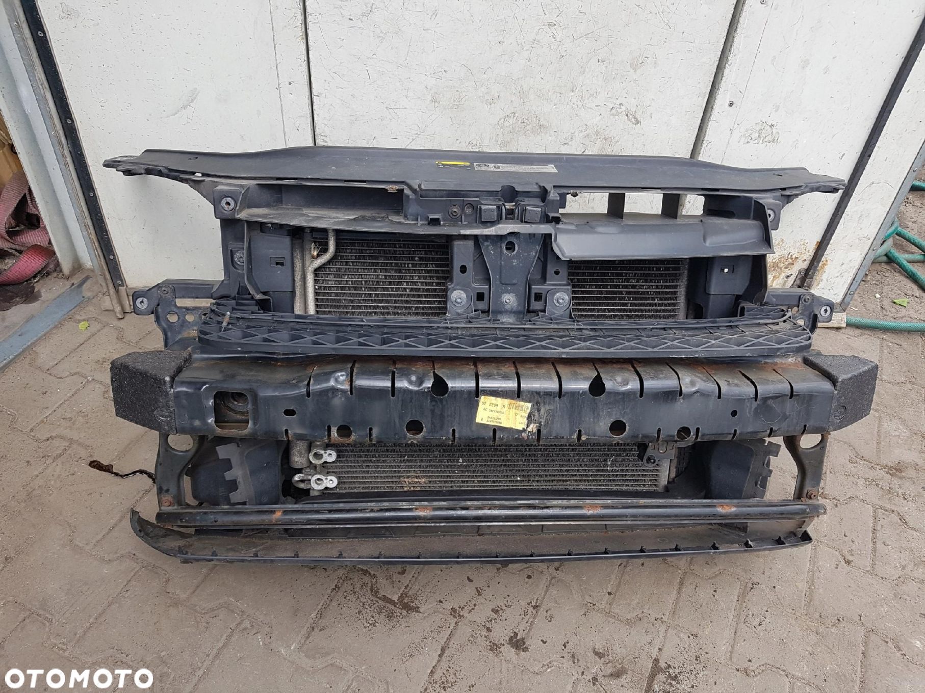 VW PASSAT B7 10-14r 2.0 TDI PAS PRZEDNI CHŁODNICE WENTYLATORY - 1