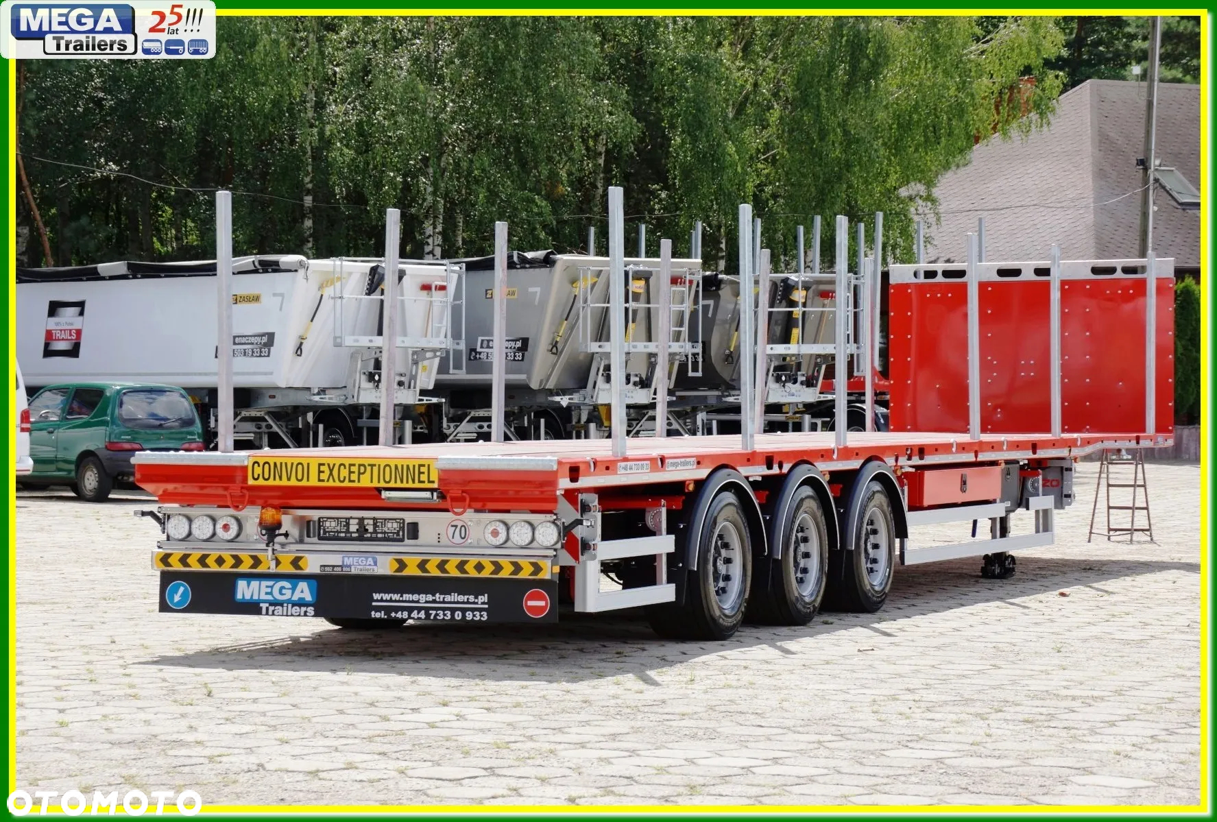 Inny PLATFORMA Mega osie 19,5 BPW, full ADR EX3 UNIWERSALNA !!! - 15