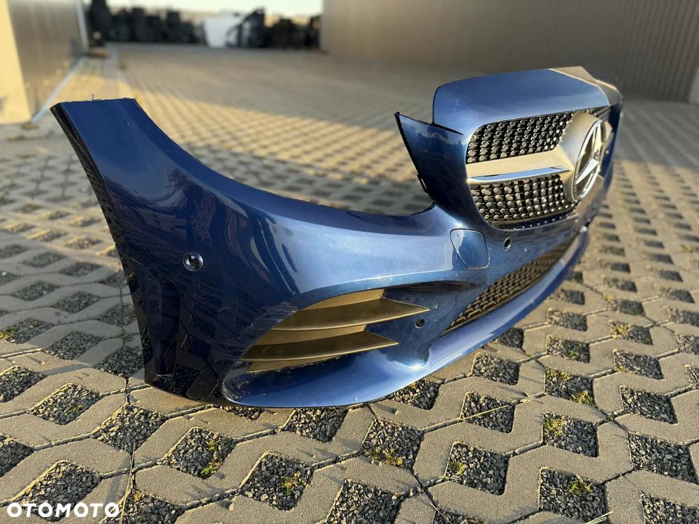 Mercedes Benz C-klasa W205 Lift AMG Zderzak przód przedni PDC komplet 18-21 - 10