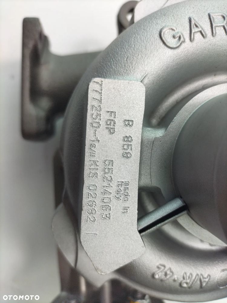 Turbosprężarka Turbo Fiat Bravo II 1.9 JTD 150 KM 777250-5001S 777250-0002 777250-5002S 777250-2 55214063 71792879 55200925 - 3