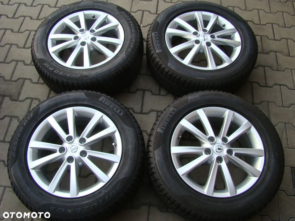 a158 5x114,3 7jx17 Nissan Qashai Juke X-Trail 225/60 R17 opony zimowe - 1