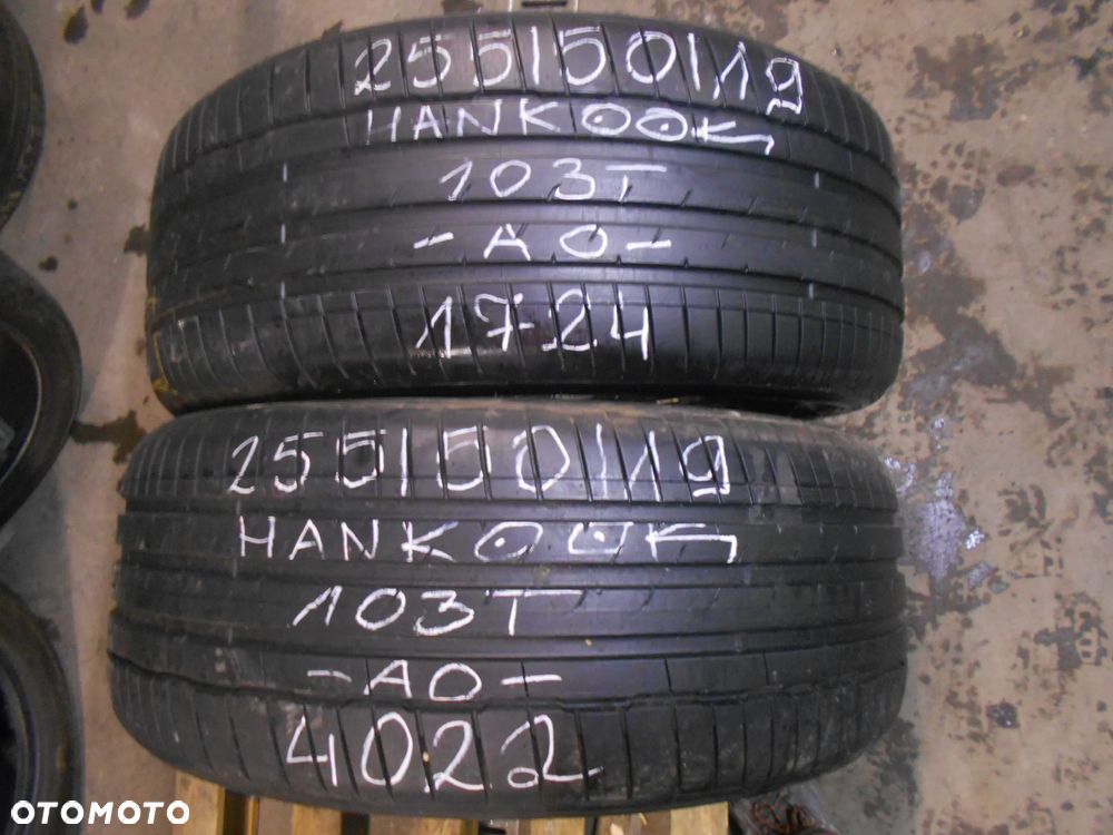 OPONY 255/50R19 HANKOOK VENTUS S1 EVO 3 EV AO DOT 1724 / 4022 7MM - 1