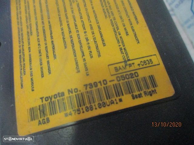 Airbag Banco 7391005020 TOYOTA AVENSIS 1998 DRT - 3