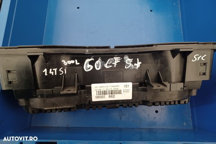 Ceasuri bord 5M0920862 Volkswagen VW Golf 5 [2003 - 2009] Plus miniva - 7