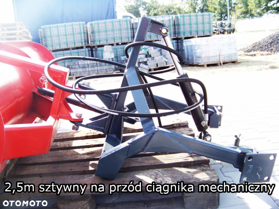 Pług do śniegu EURO 180cm śnieżny NA PRZÓD CIĄGNIKA  2,0m 2,5m 3,0m c330 c360 URSUS T25 - 12