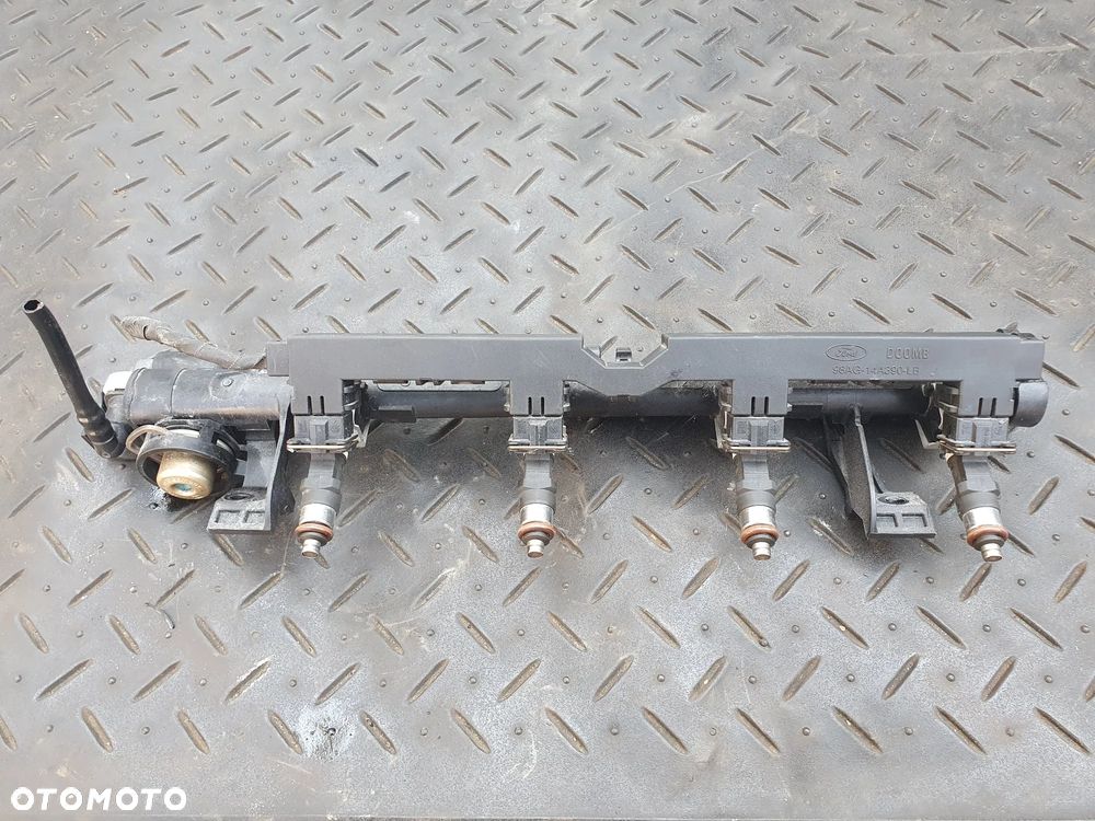 0280158238 WTRYSKIWACZ WTRYSK FORD FIESTA MK7 1.5 FOCUS MK3 LISTWA KOMPLET - 1