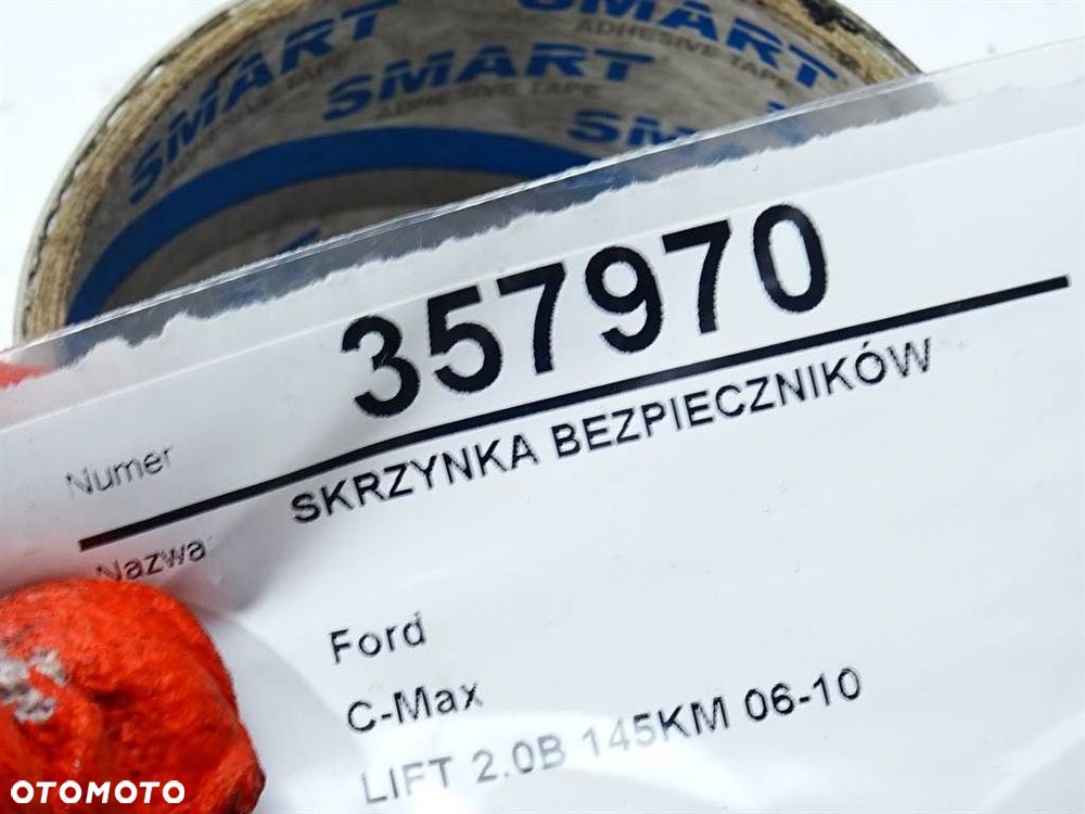 SKRZYNKA BEZPIECZNIKÓW - 50.00 PLN - FORD FOCUS C-MAX (DM2) 2003 - 2007 2.0 107 kW [145 KM] benzyna - 6