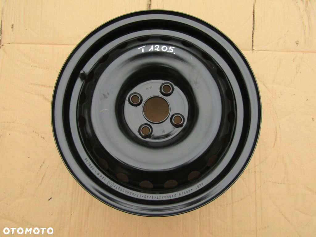 Felga Stalowa 15 Kia Stonic Hyundai i20 II 6j 4x100 ET46 - 2
