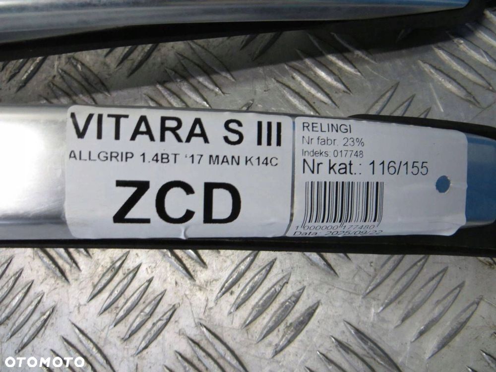 SUZUKI VITARA III RELINGI DACHOWE KPL 14- - 5