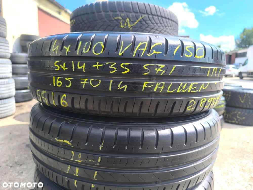 4x100 Felgi Stalowe Stal 14 Koła letnie lato VW UP! UP LUPO POLO CADDY SEAT AROSA IBIZA MII INCA SKODA CITIGO Legnica ALU-RAD 165/70 5,5mm - 10