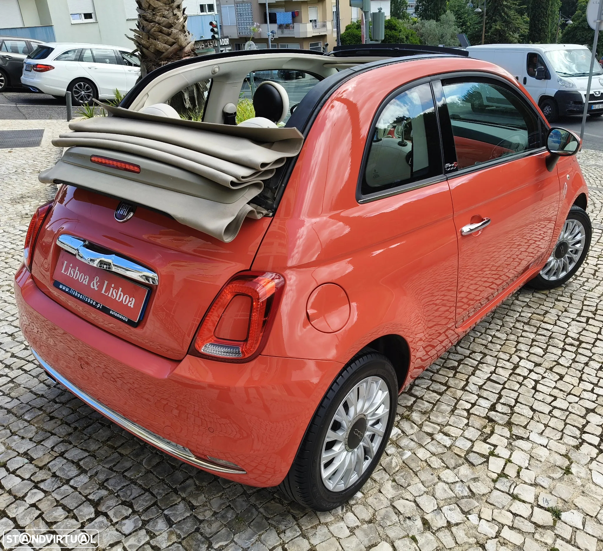 Fiat 500C 1.2 Lounge Dualogic S&S - 3