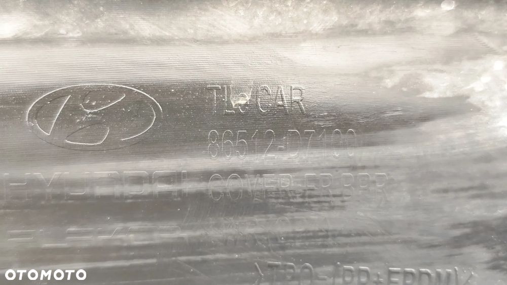 SPOILER DOKŁADKA PRZEDNIEGO ZDERZAKA PRZÓD HYUNDAI TUCSON III 86512D7100 - 12