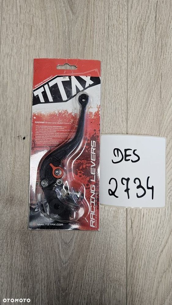 Klamka Sprzęgła Titax TX LS-A 21 Short Silver CNC Aluminium Yamaha R1 / FZ1 / FZ6 - 1