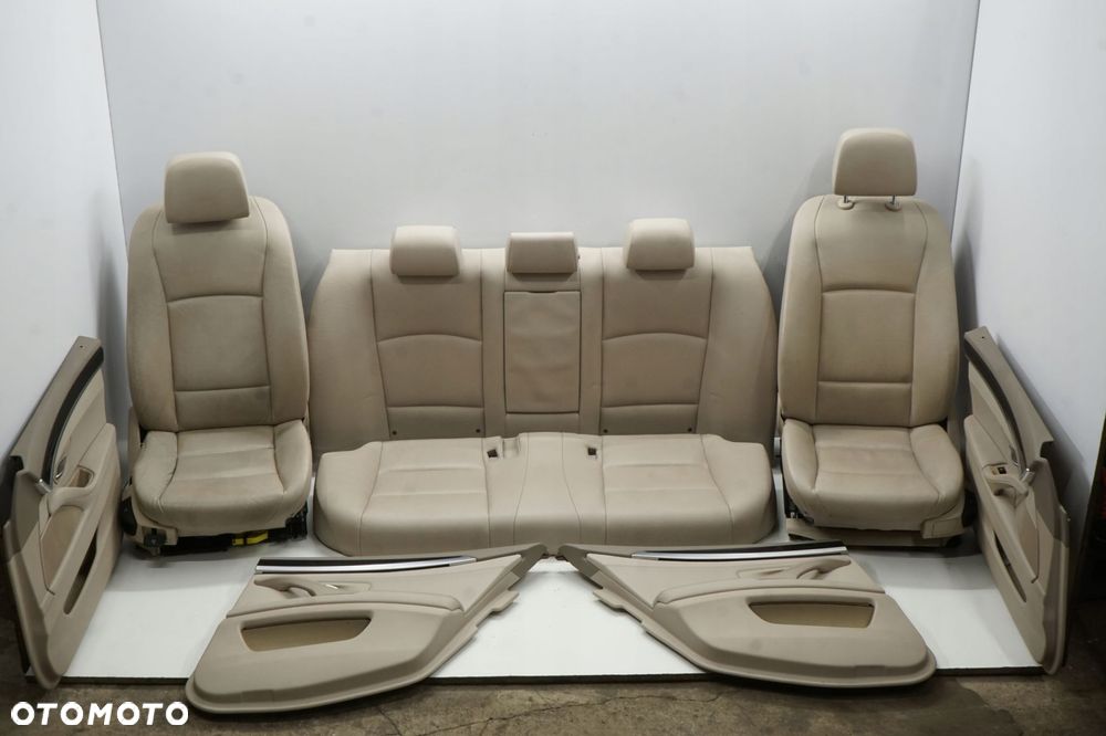 BMW 5 F10 FOTELE KANAPA BOCZKI SKÓRA GRZANE - 1