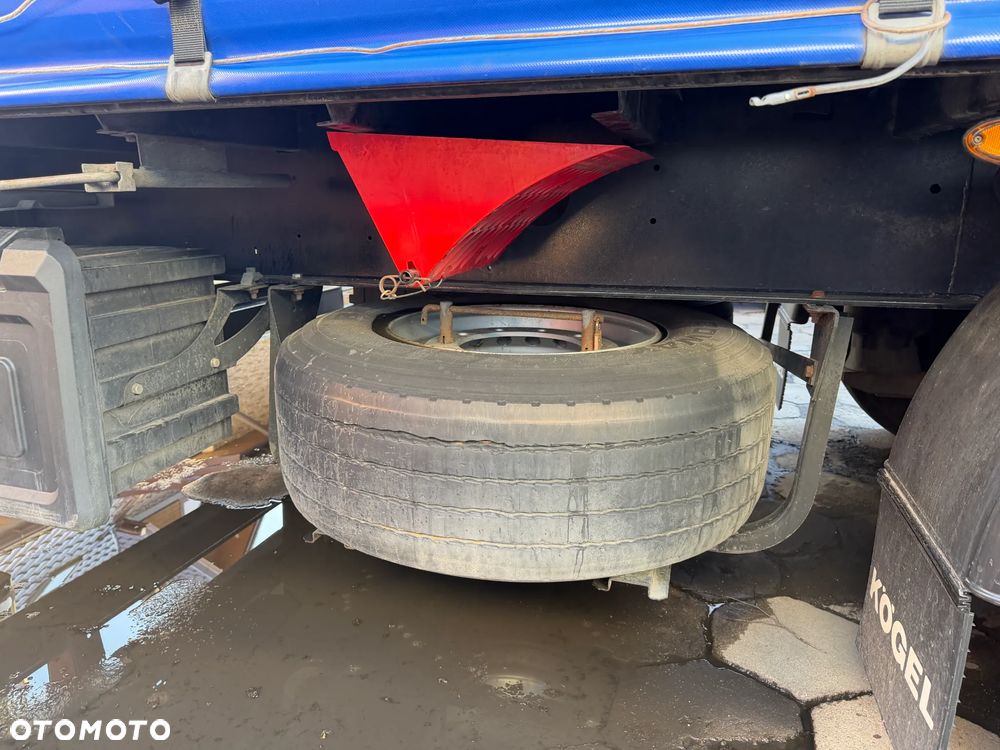 Kögel FIRANKA / 2x OŚ PODNOSZONA / 385/55 R 22.5 OPONY / OSIE SAF INTRAX / PIĘKNA PODŁOGA / 2x KOŁO ZAPASOWE / ŚLICZNE PLANDEKI / WYSOKOŚĆ 2.80 M / PRODUKCJA 2023 ROK !! - 20