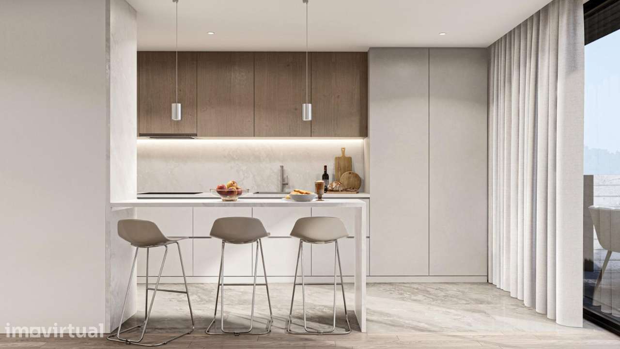 Apartamento T2  com varanda e lugar de garagem em Valongo - Grande imagem: 4/12