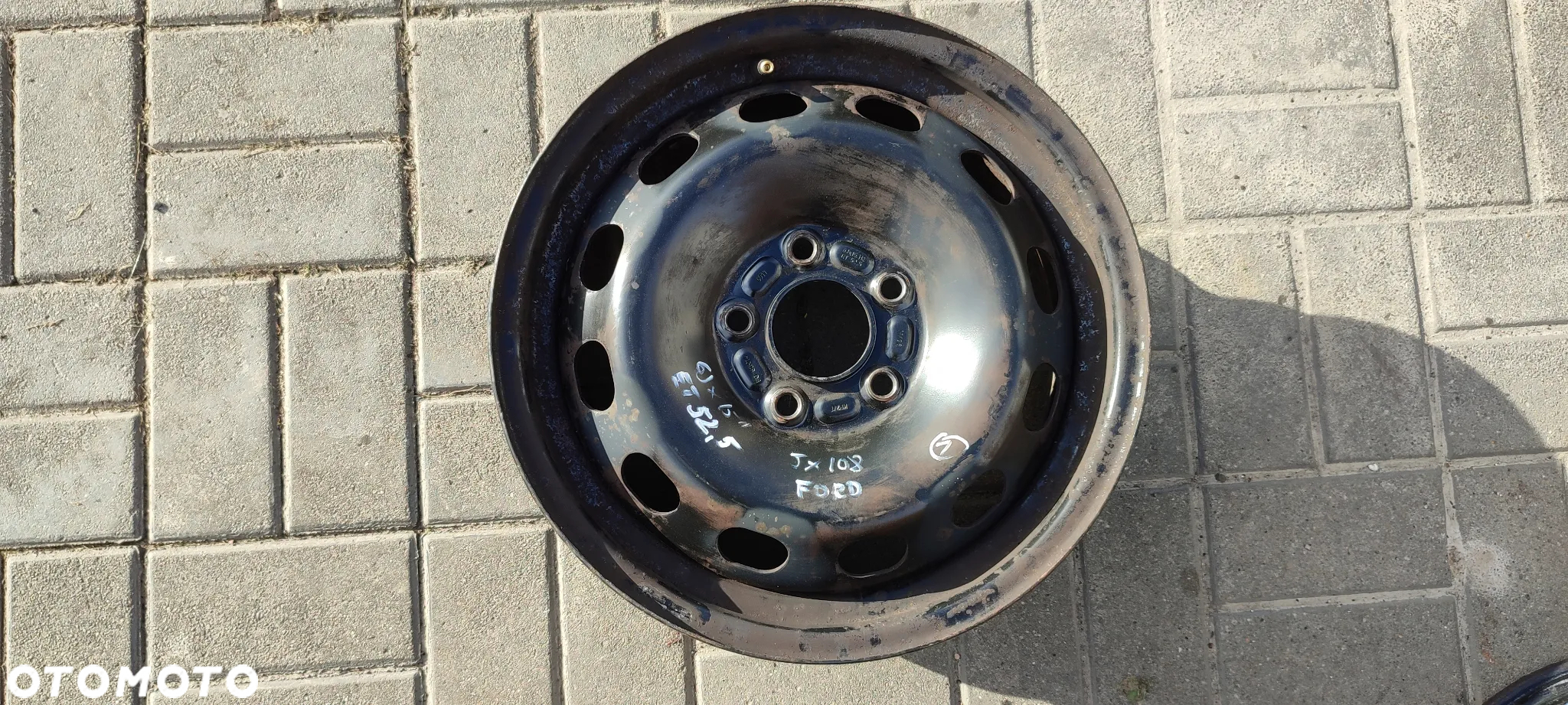 FELGI 5x108 6Jx15 CALI ET 52,5 FORD VOLVO KOMPLET - 2