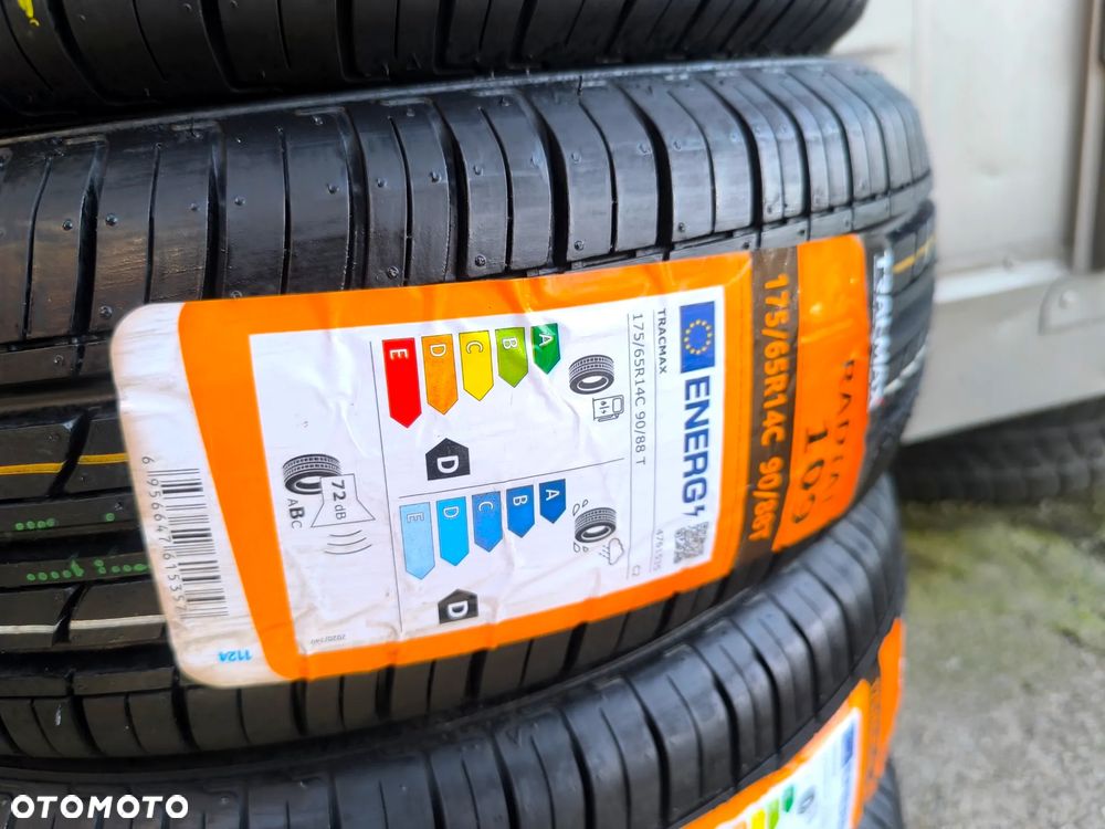 175/65R14C 90/88T 14 C Opony Letnie Lato NOWE TRACMAX RADIAL 109 8mm 24r. Legnica ALU-RAD 175/65 - 4