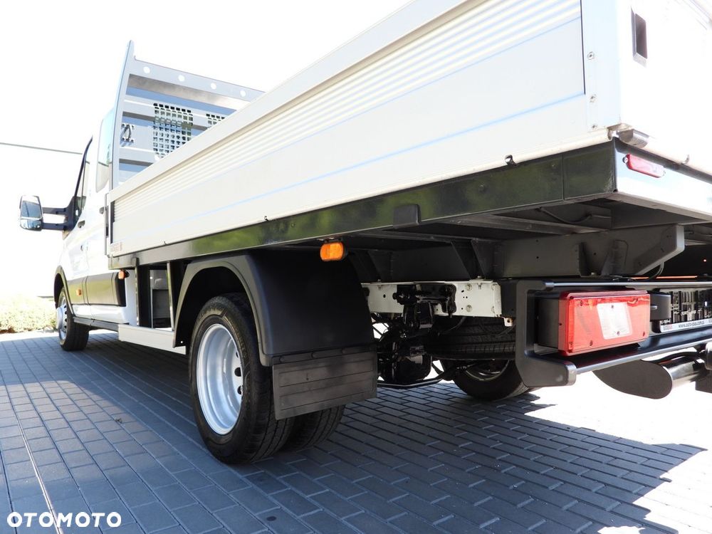 Ford TRANSIT SKRZYNIA PODWÓJNA KABINA DOKA 7 MIEJSC BLIŹNIACZE KOŁA KLIMATYZACJA  130KM - 16