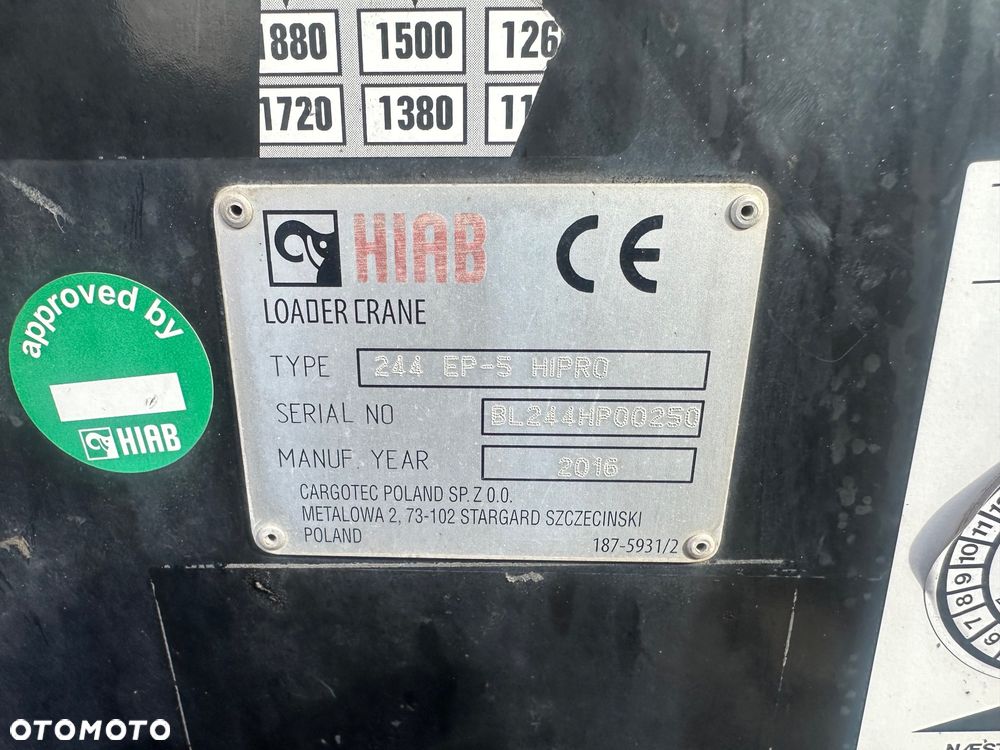 MAN TGS 32.480 8X4 WYWROTKA HDS HIAB 244EP-5 - 7